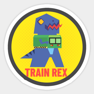 Train Rex Sticker